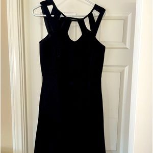 Cute-Like New- Betsy Johnson Black Dress
